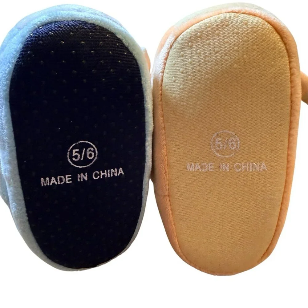 NEW Bluey & Bingo Kids Cute 3D Cute Slippers Size 5/6 NWOT Unisex